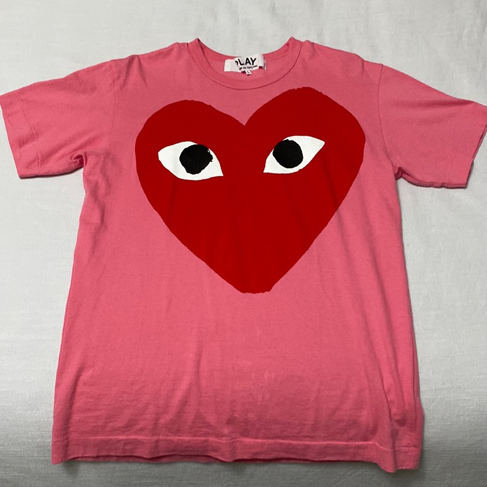 Comme Des Garçons Men’s Tee Large Pink
